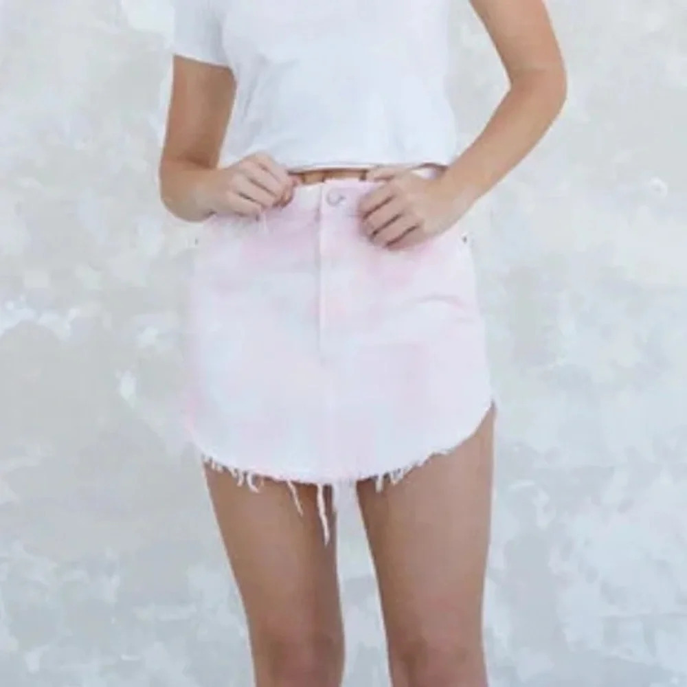 Pacsun pink tie dye skirt, sz 23